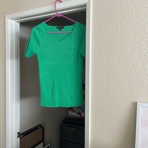 Ann Taylor Ribbed shirt L